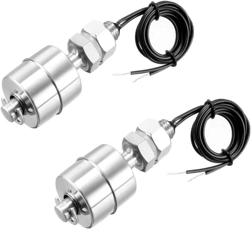 Paslanmaz Seviye Şalteri - Dikey Tip - M10 - L:45mm